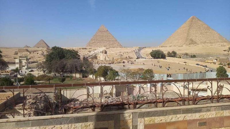 Pyramids View Inn - Teras