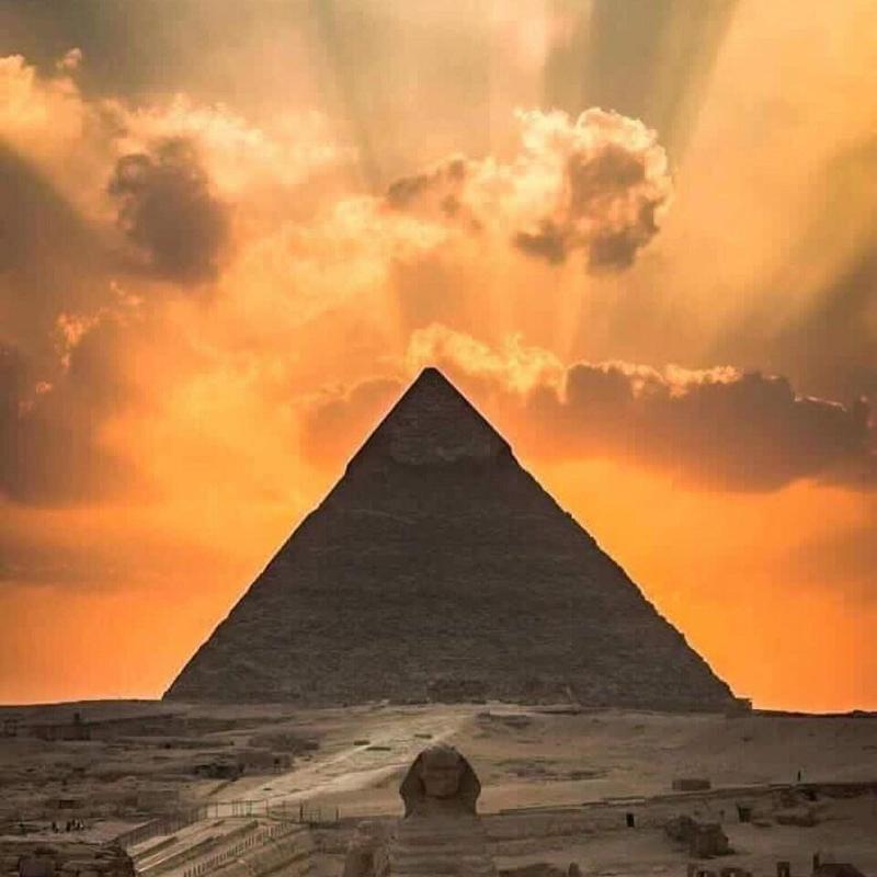 Pyramids View Inn - Teras
