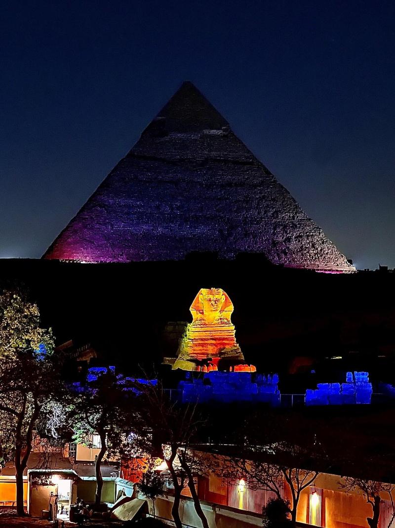 Pyramids View Inn - Teras