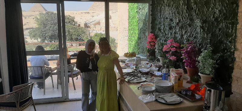 Pyramids View Inn - Teras