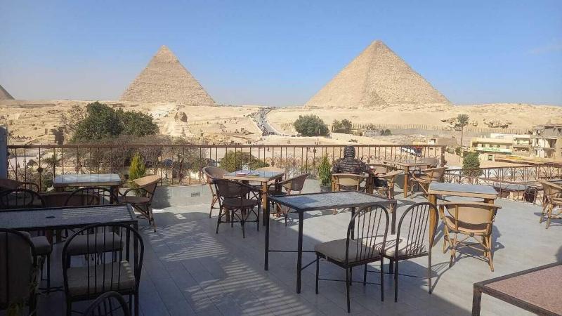 Pyramids View Inn - Teras