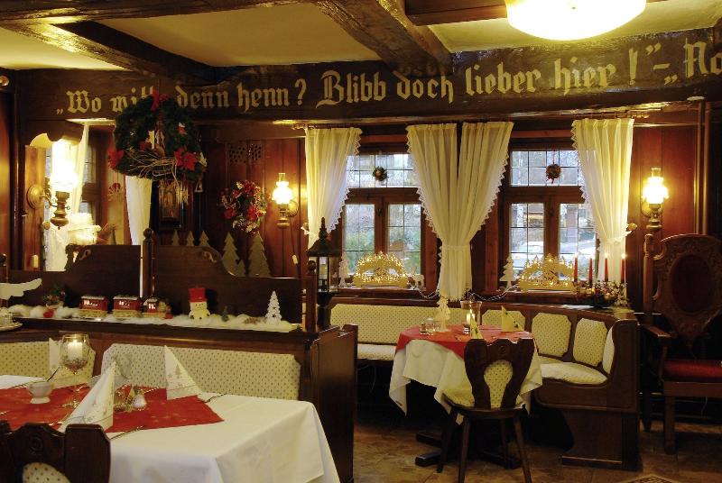 Hotel Zum Burgergarten - Restoran