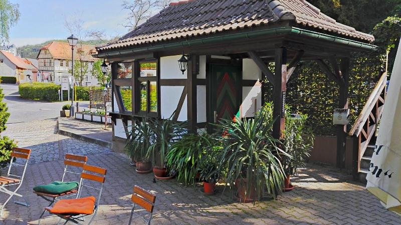 Hotel Zum Burgergarten - Teras