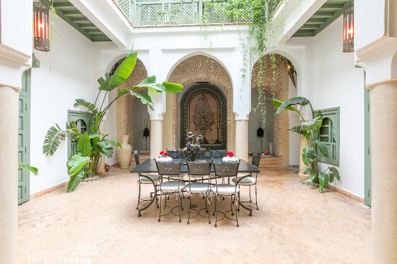 Riad Les Trois Palmiers El Bacha - Restoran