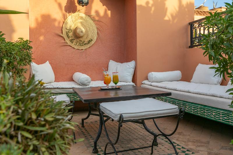 Riad Les Trois Palmiers El Bacha - Teras