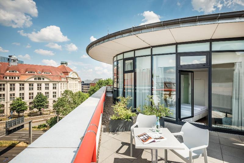 Art Hotel City Leipzig - Teras