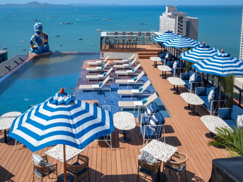 Siam@Siam Design Hotel Pattaya - Teras