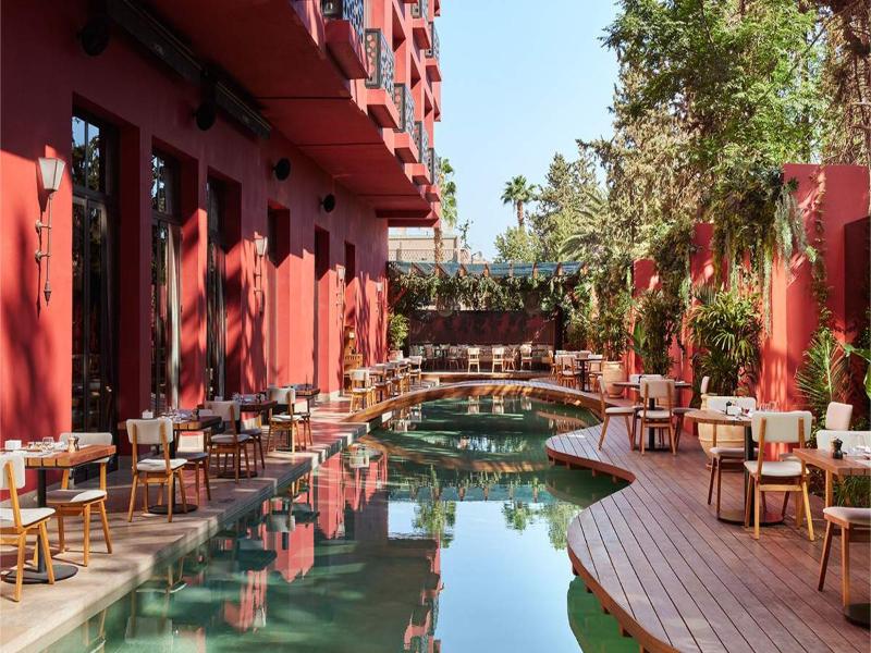 Nobu Hotel Marrakech - Teras