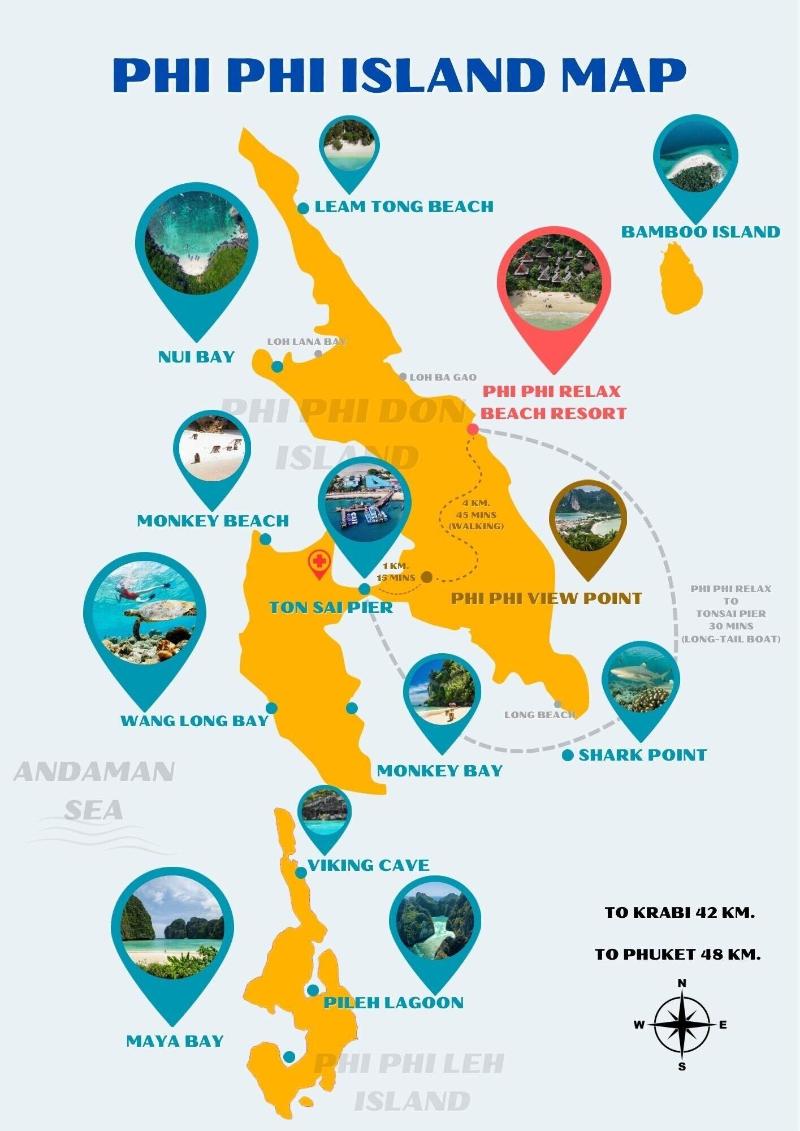 Phi Phi Relax Beach Resort - Genel