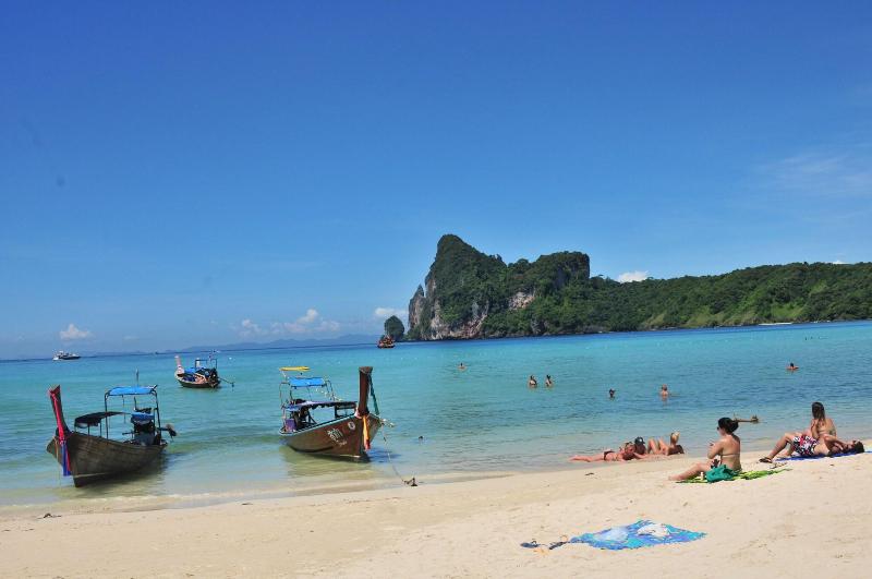 Phi Phi Twin Palms Bungalow - Plaj