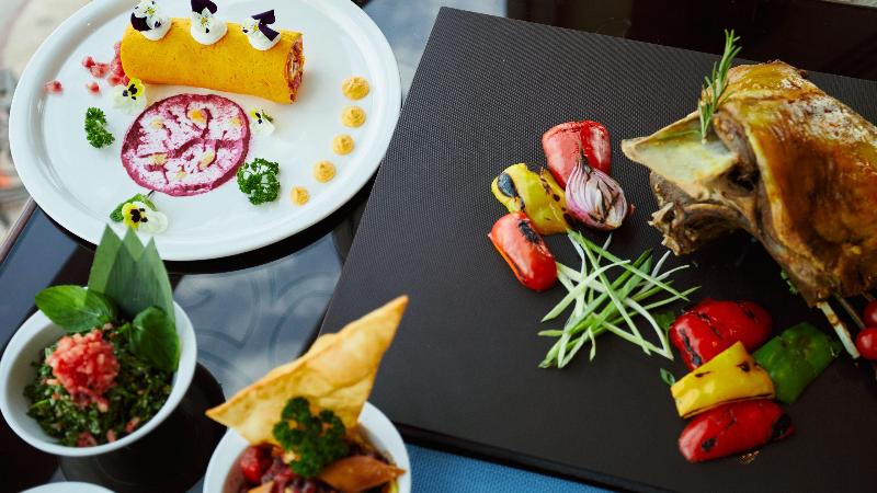 Crowne Plaza Riyadh Al Waha - Restoran