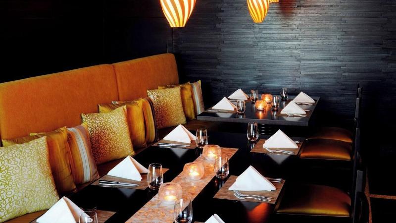 Marriott Executive Apartments Al Jaddaf, Dubai - Restoran