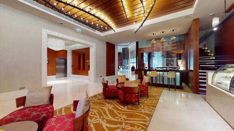 Marriott Hotel Al Jaddaf, Dubai - Bar