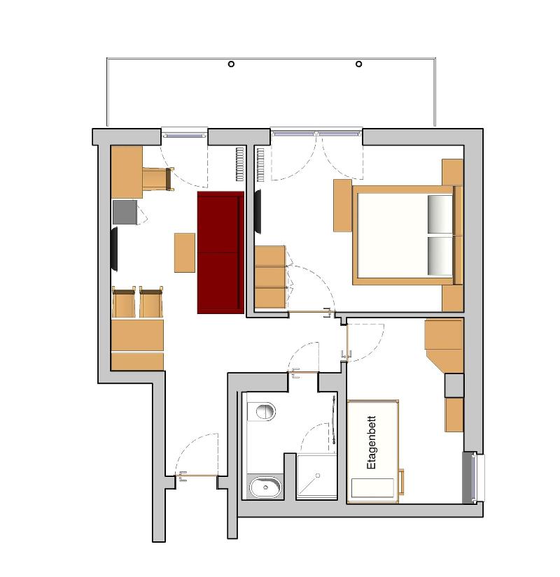 Familotel FamilienKlub Krug - Oda