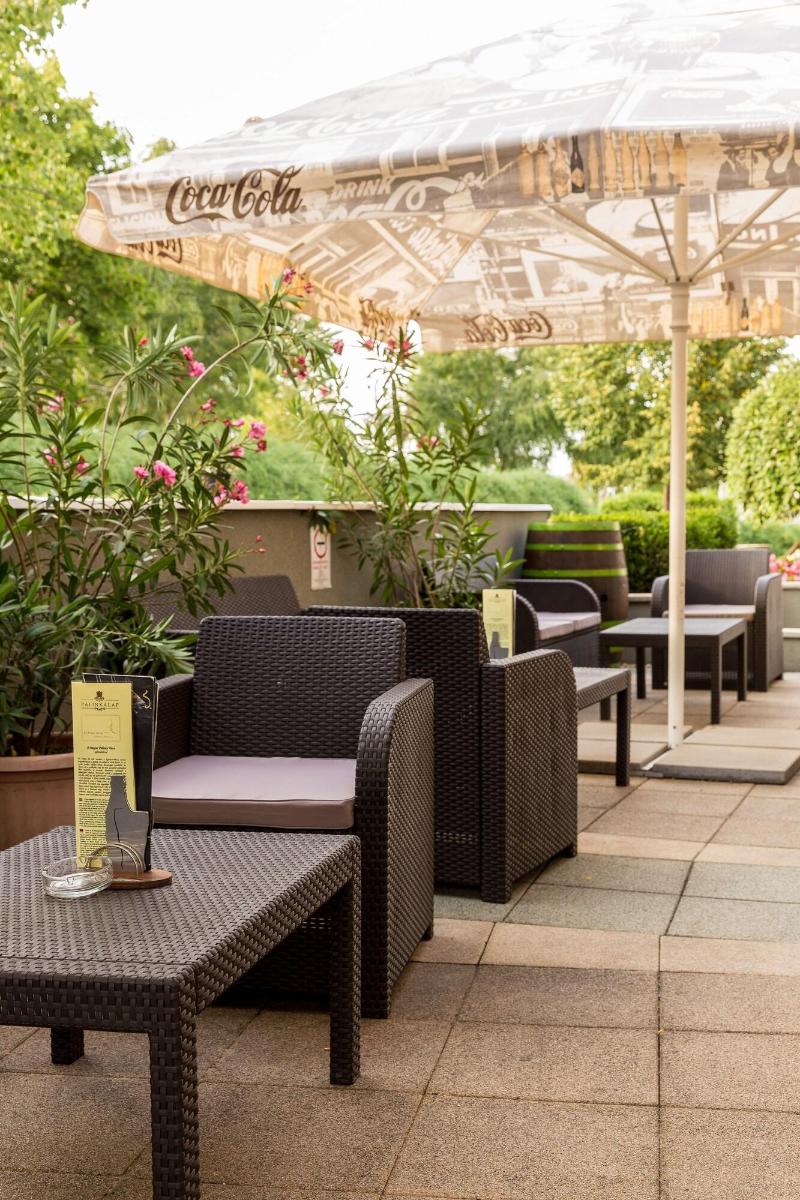 CE Plaza Hotel - Teras