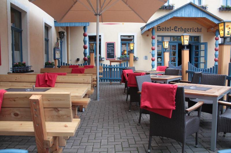 Erbgericht Buntes Haus - Teras