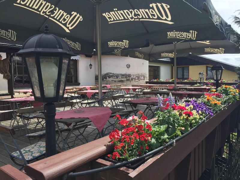 Flairhotel Zum Forstmeister - Teras