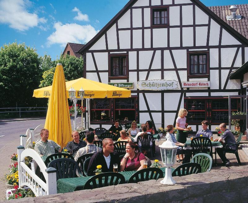 Schützenhof an der Siegbrücke - Teras