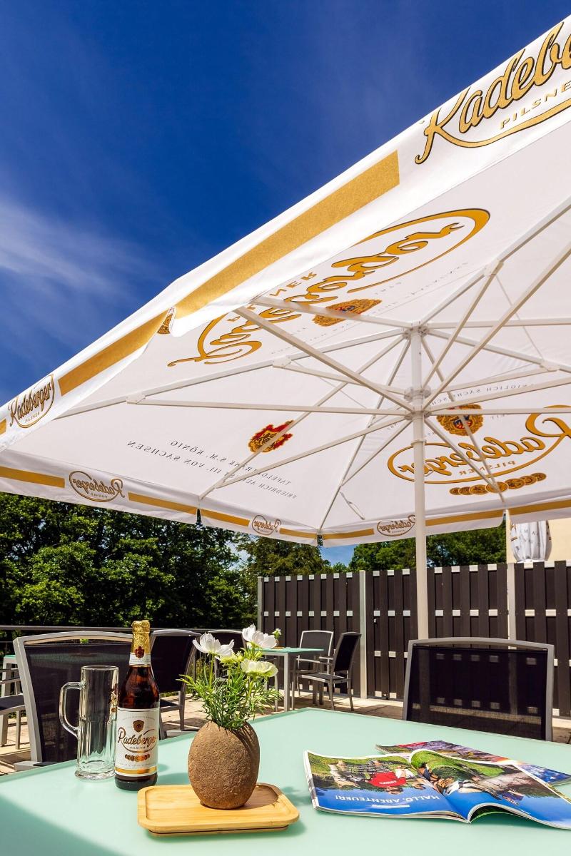 Parkhotel ambiente Hohnstein - Teras