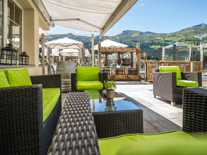Lenzerhorn Spa & Wellness - Teras