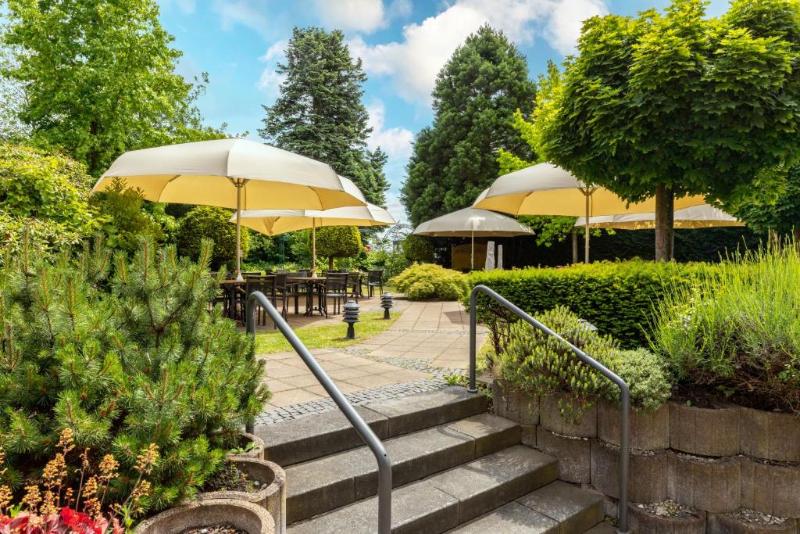 Hotel Elisenhof Mönchengladbach - Teras