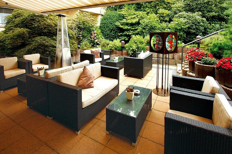 Hotel Elisenhof Mönchengladbach - Teras