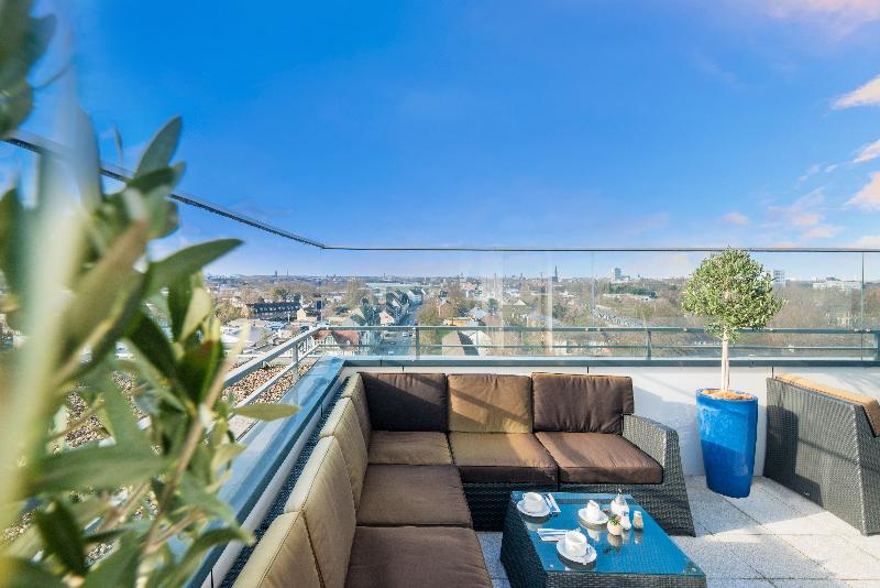 Garden Hotel Krefeld - Teras