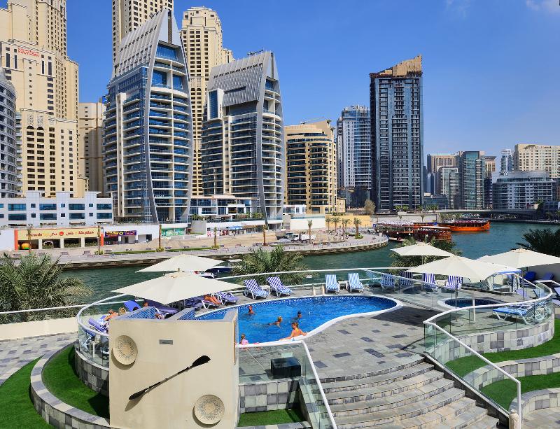 Pearl Marina Hotel Apartments - Havuz