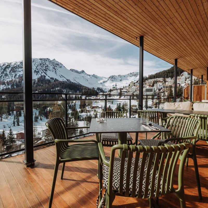 Hotel Altein Arosa, a Faern Collection Resort - Teras
