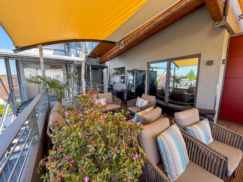 Hotel City Krone - Teras