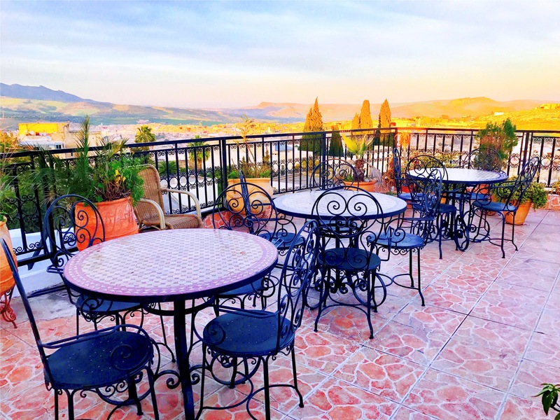 Palais d'Hotes Suites & Spa Fes - Teras