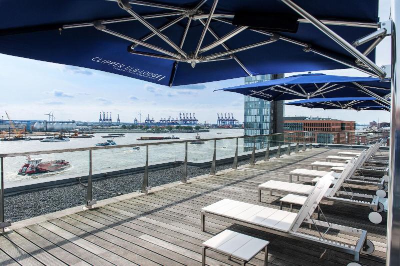 Clipper Boardinghouse Hamburg Holzhafen - Teras
