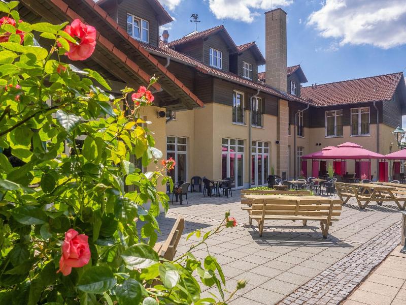 Waldhotel Roggosen - Teras