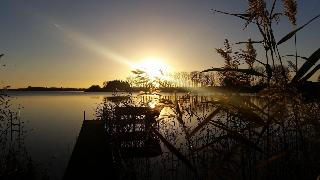 Fischerwiege am Passader See fotoÄŸrafÄ±