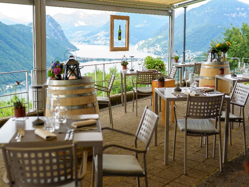 Hotel Serpiano Panorama Retreat - Restoran