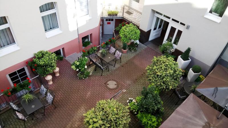City Hotel Am Wasserturm - Teras