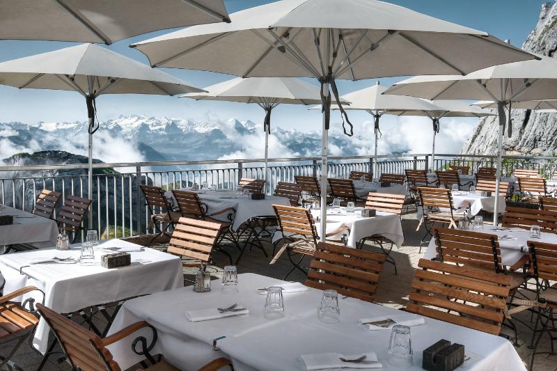 Hotel Pilatus-Kulm - Teras