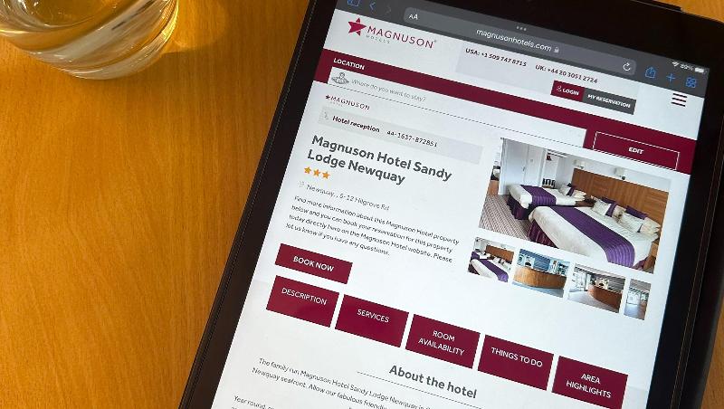 Magnuson Hotel Sandy Lodge Newquay - Toplantı