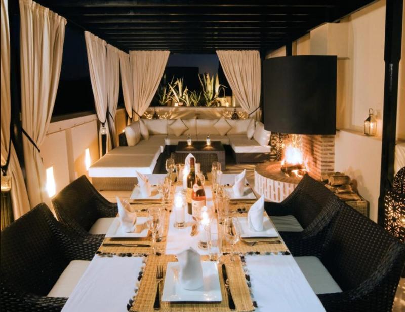 Riad Adore - Restoran