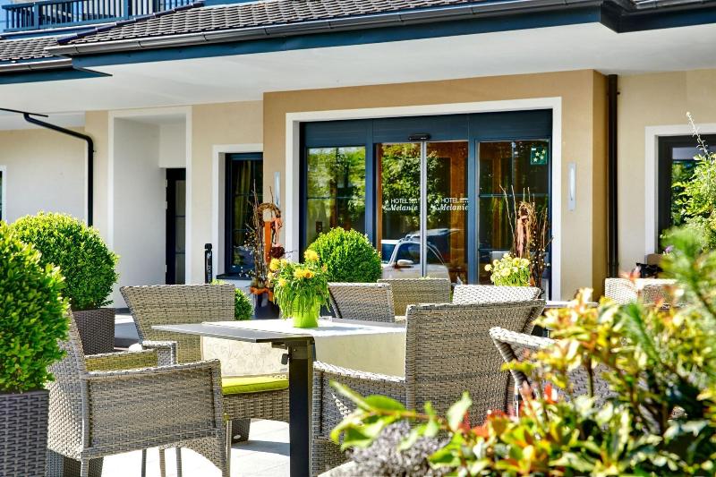 Hotel Garni Melanie - Teras