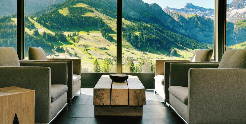 The Cambrian Hotel & SPA Adelboden - Lobi