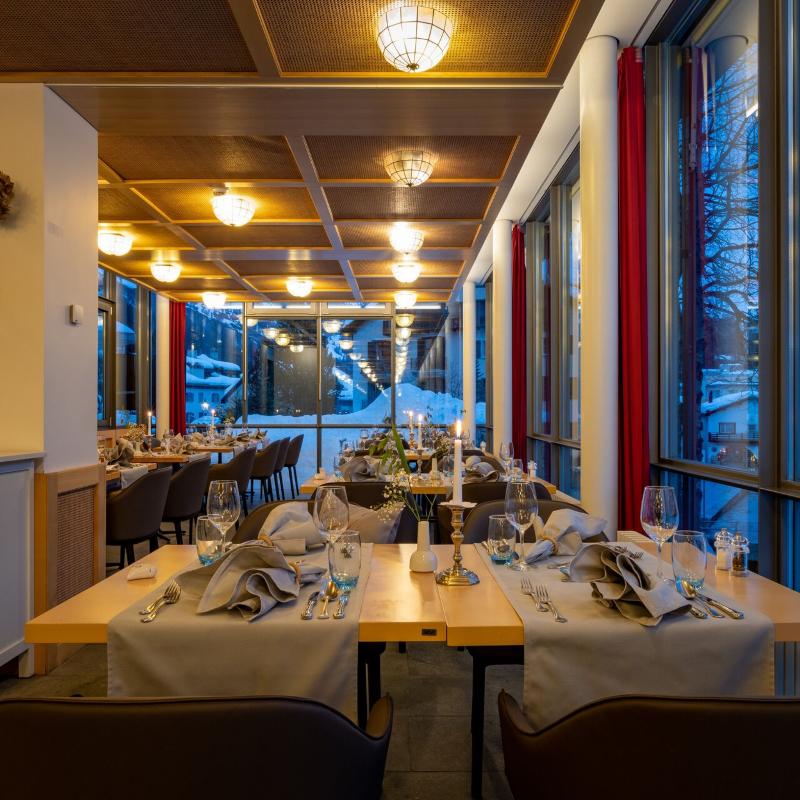 Schweizerhof Sils Maria, a Faern Collection Hotel - Restoran