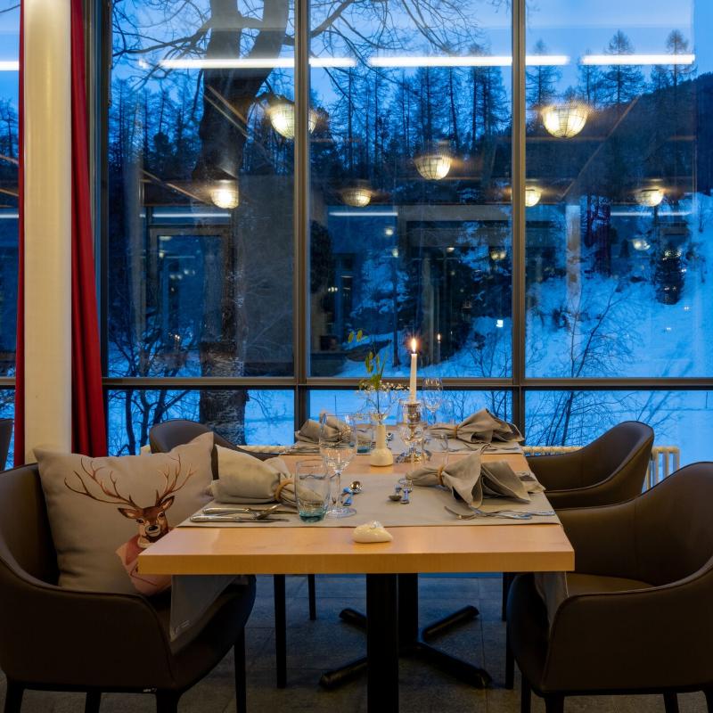 Schweizerhof Sils Maria, a Faern Collection Hotel - Restoran