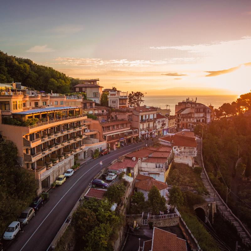 Panoramic Hotel Taormina - Lobi