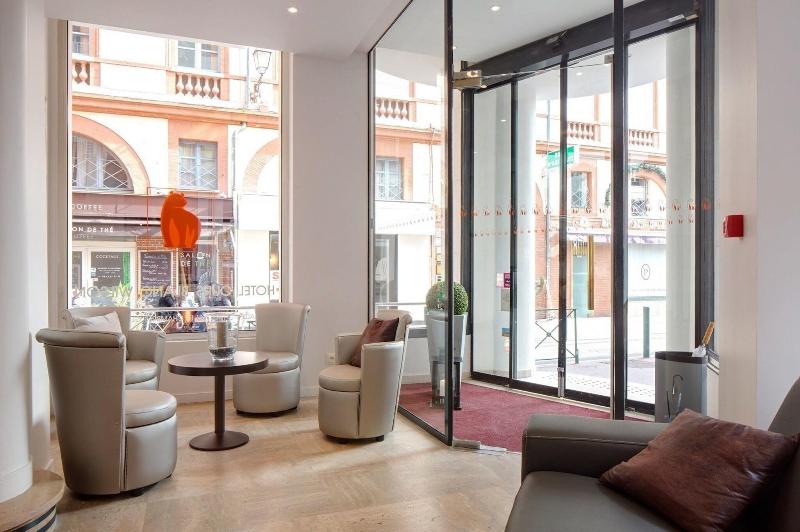 Hôtel Ours Blanc Place Wilson - Lobi