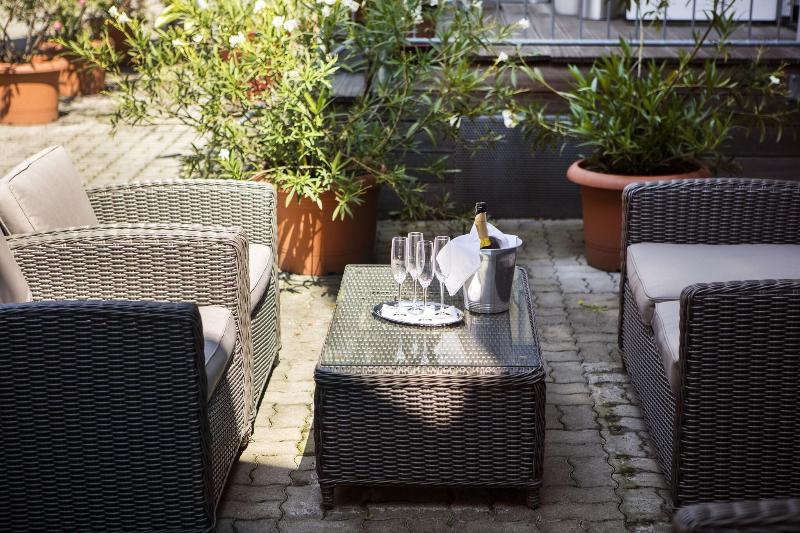 Hotel Hahn - Teras