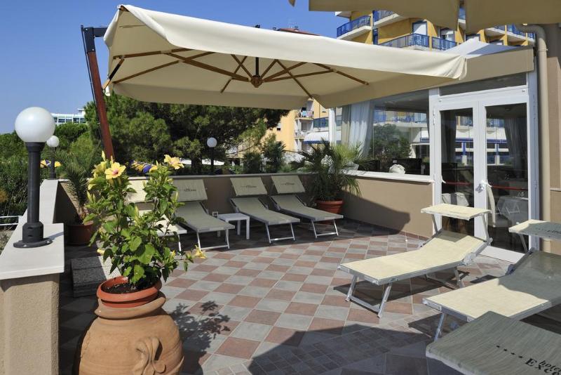 Hotel Excelsior- Bibione - Teras