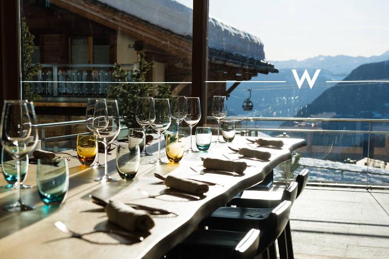 W Verbier - Restoran