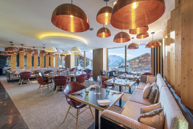 W Verbier - Restoran