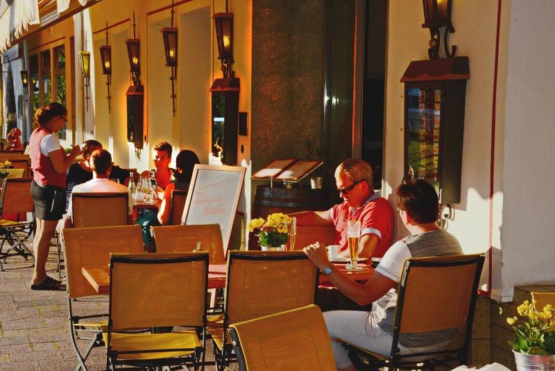 Rheinhotel Lamm - Teras